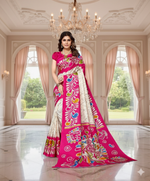 Urmi Pink Art Silk Sarees