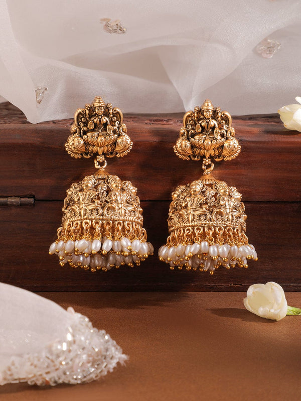 Dome Shaped Jhumkas Earrings