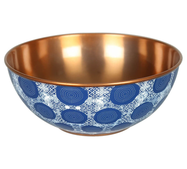 Beryl Indigo Copper Bowl