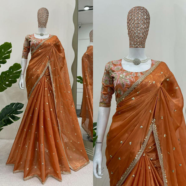 Elegant Jimmy Chu Saree